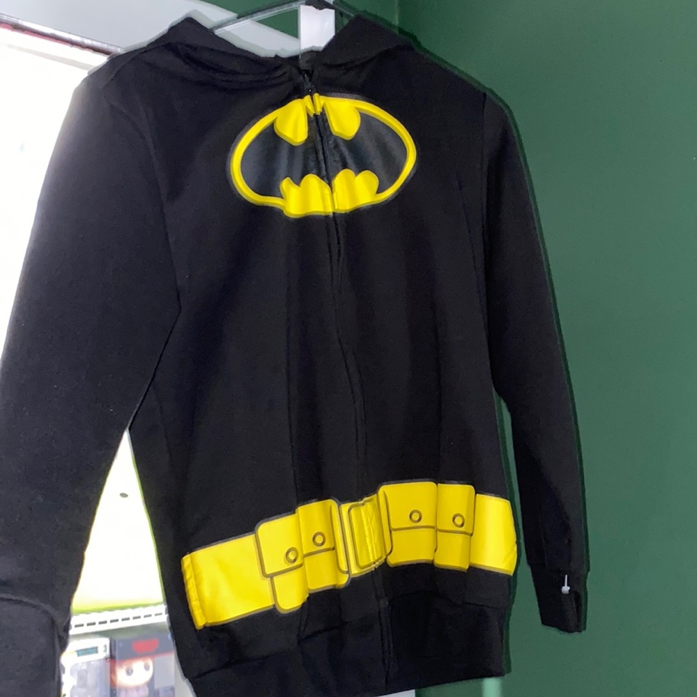 Batman Hoodie With face covering and bat ears